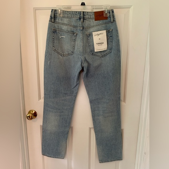 Carly Jean Los Angeles Topanga Boyfriend Jeans - Size 1 - Picture 3 of 10